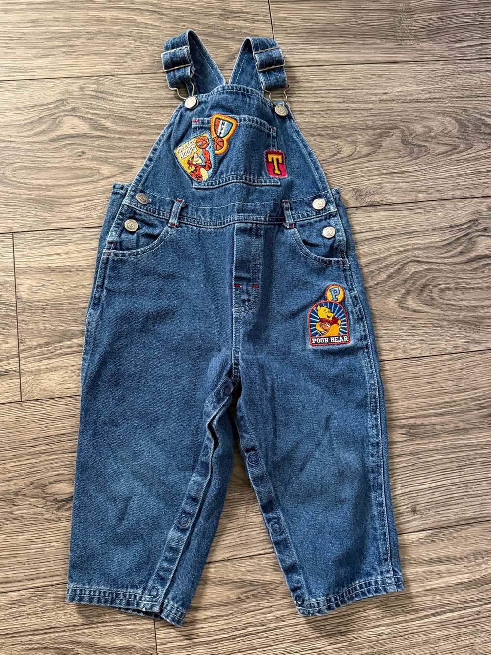 Vintage Pooh overalls
